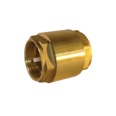 Check valve, brass, 3/4“ 2 x thread