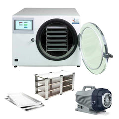 Xiros Micro Lyophilizer (CE) with oil-free vacuum pump Anemos