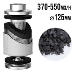 VF PRO-ECO activated carbon filter 370-550 m3/h, 125 mm