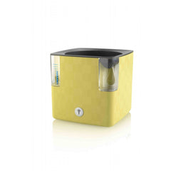 Plastkon Cobble Smart Planter Basil Green, 15x15x14 cm