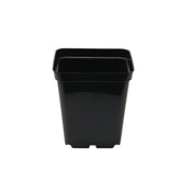Flowerpot, plastic, square 10x10x11 cm - 1 l