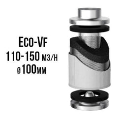 VF ECO activated carbon filter 110-150 m3/h, 100 mm