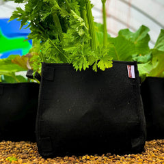 PLANT!T Square textile flowerpot DirtPot 11l without handle