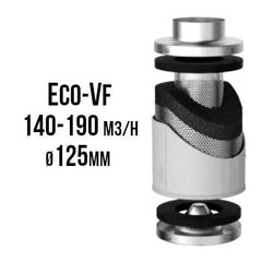 VF ECO activated carbon filter 140-190 m3/h, 125 mm