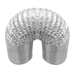 Aluminum 200 mm aluminum flexible pipe, box 10 m