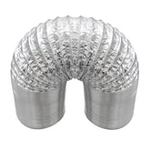 Aluminum 100 mm aluminum flex pipe, box 10 m