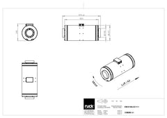 Can-Fan Q-Max EC 160 mm - 746 m3/hour