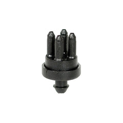 Distributor for 4 capillaries 5 mm with tip and spikes upwards
