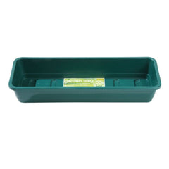 Garland plastic tray Narrow Tray Green, 37.5x13.5x6 cm
