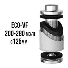 VF ECO activated carbon filter 200-280 m3/h, 125 mm