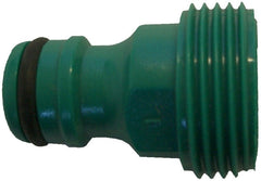 Quick coupling for 1/2" hose - male thread x 3/4" male thread