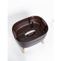 Plastia Urbalive low cultivation container brown