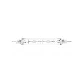 Adjust-A-Wings Hellion Lamp CMH 630W 4200K, 240V Double Ended