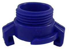Aquaking quick coupling blue 1" external thread