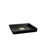 Garland plastic tray Square Tray Black 120x120x12 cm