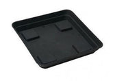 Coaster plastic square 15x15 cm - 1 piece