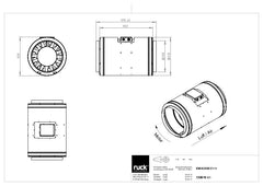 Can-Fan Q-Max EC 355 mm - 3247 m3/hr