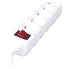 Extension cable with switch for 5 sockets, 5 m, 3x 1.5 mm