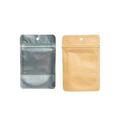 Qnubu Zip Bag Kraft 3.5g, 85x130 mm, PACK 50 pcs.