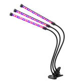 LED lighting with clip, 3 adjustable strips