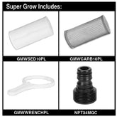 Growmax Water Super Grow, carbon water filter 800 l/h