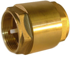 Check valve, brass, 3/4“ 2 x thread