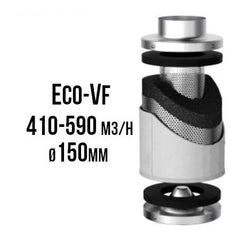 VF ECO activated carbon filter 410-590 m3/h, 150 mm