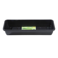 Garland plastic tray Narrow Tray Black, 37.5x13.5x6 cm
