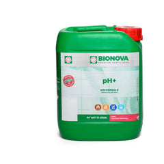 BioNova pH+ (KOH 24.5% potassium hydroxide) 5 l - (mehrsprachiges Etikett inkl. DE)