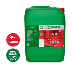 BioNova Ca 15 (calcium) 20 l - (multilingual label incl. DE)