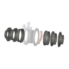Secret Jardin Connector 100 mm for Ducting Flanges 16 mm