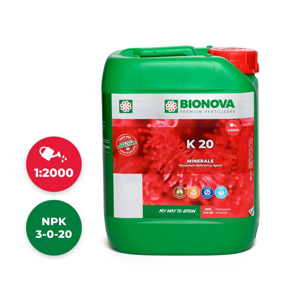 BioNova K 20 (Kalium) 5 l - (mehrsprachiges Etikett inkl. DE)