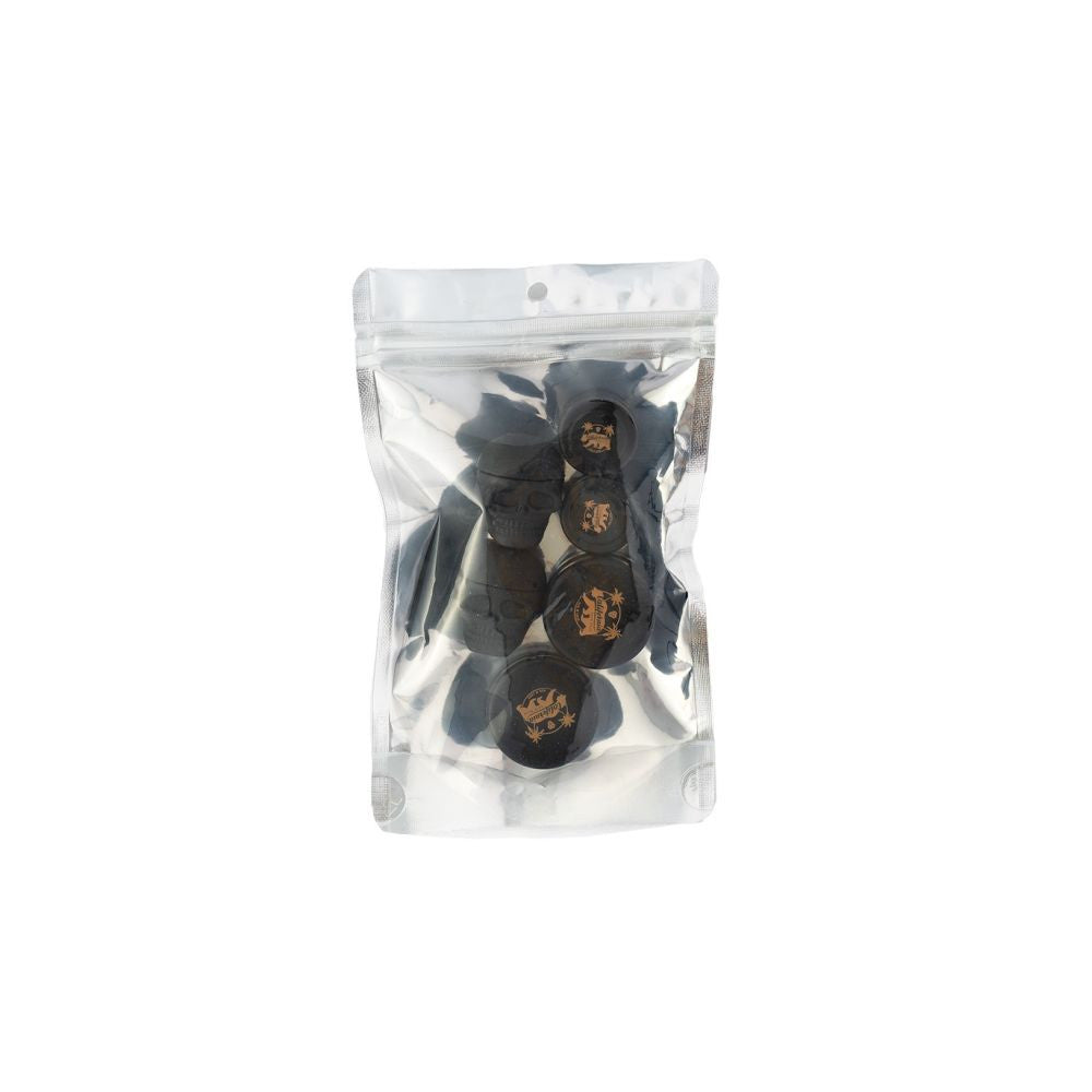 Qnubu Silicone Rosin California Black Edition, 6 pcs.