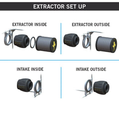 Secret Jardin DF16 Extractor, fan 50-100-150 m3/hr