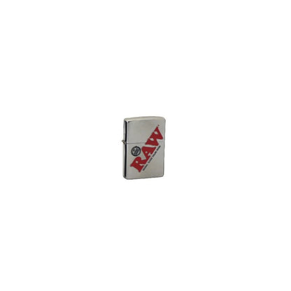 RAW Zippo Feuerzeug, SILBER LOGO