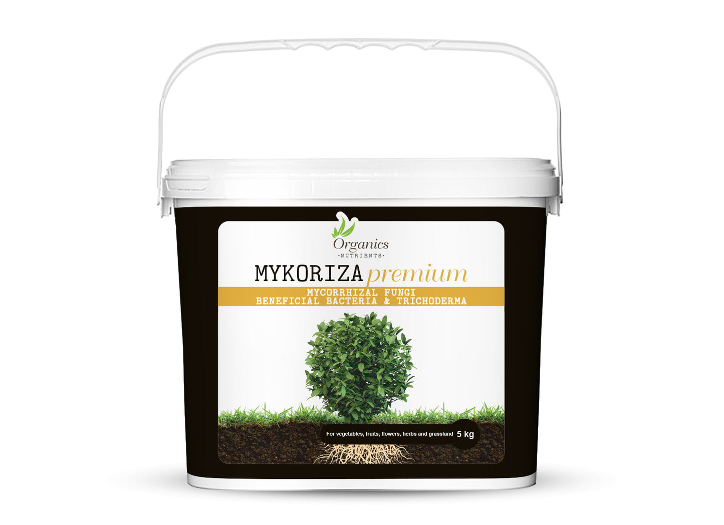 Organics Nutrients Mykoriza Premium 5 kg - (mehrsprachiges Etikett inkl. DE)