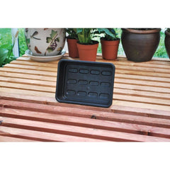 Garland Plastic Tray Mini Garden Tray Black 23x17x6 cm