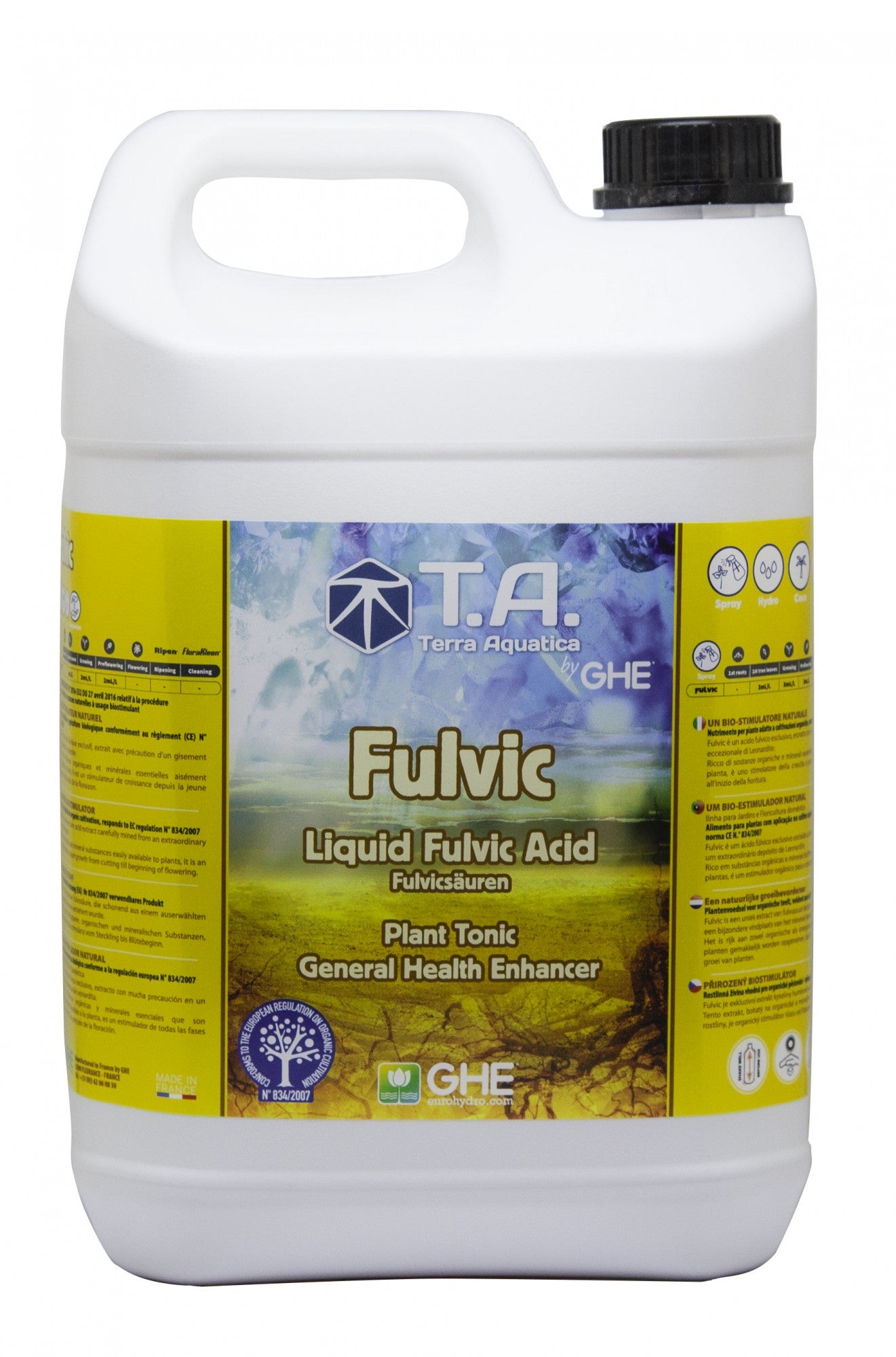 Terra Aquatica Fulvic Organic 5 l - (multilingual label incl. DE)