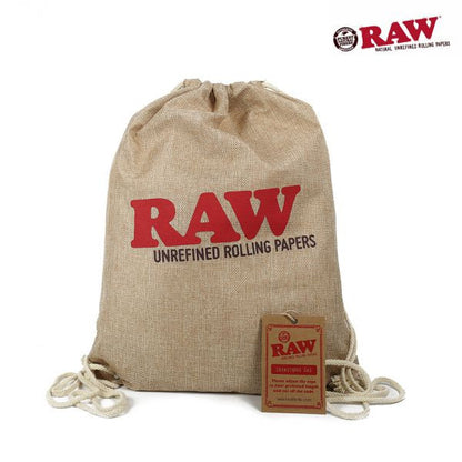 RAW Kordelzugtasche Beige