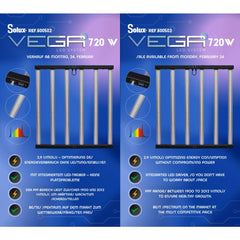 Vega PRO 720W LED System (mit integriertem Vorschaltgerät)