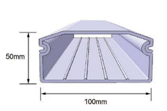 Urban Hydro NFT gutter 2500 mm, 1 layer