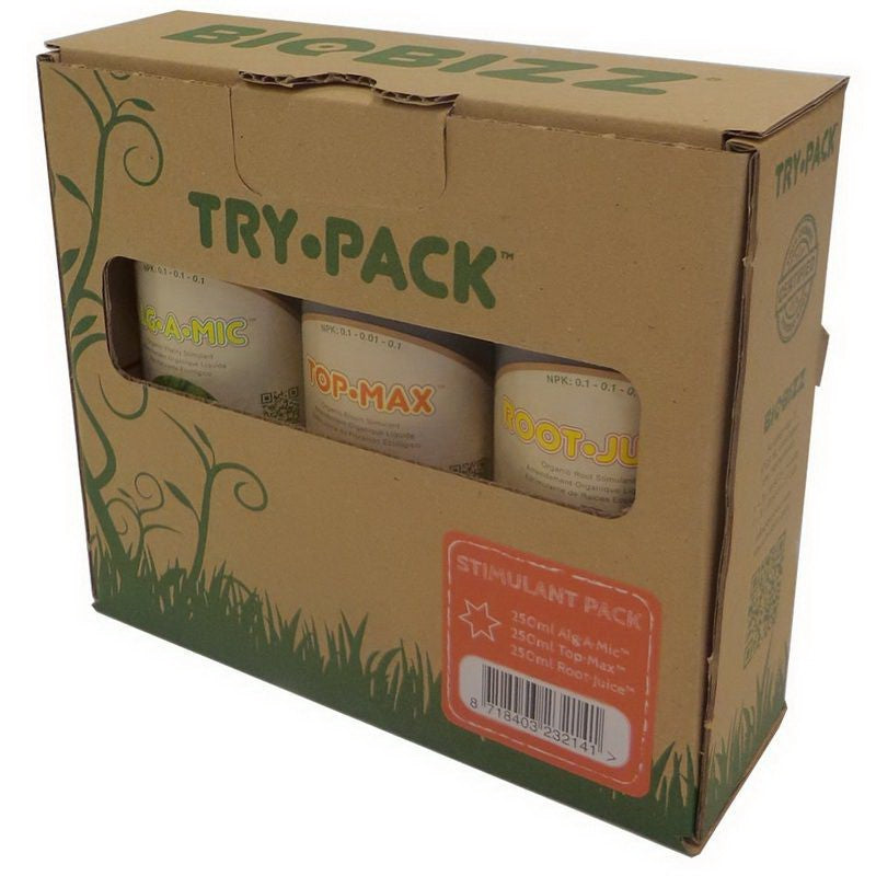 Biobizz Try Pack Stimulant 750 ml, Fertilizer Kit - (multilingual label incl. DE)