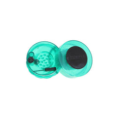 TightVac GrinderVac 60 ml, airtight glass with grinder, transparent green