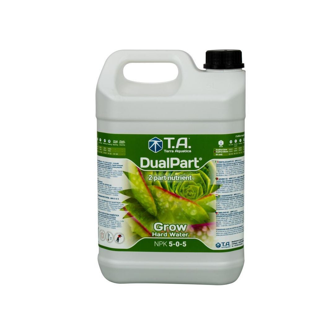 Terra Aquatica DualPart Grow HW 5 l - (multilingual label incl. DE)