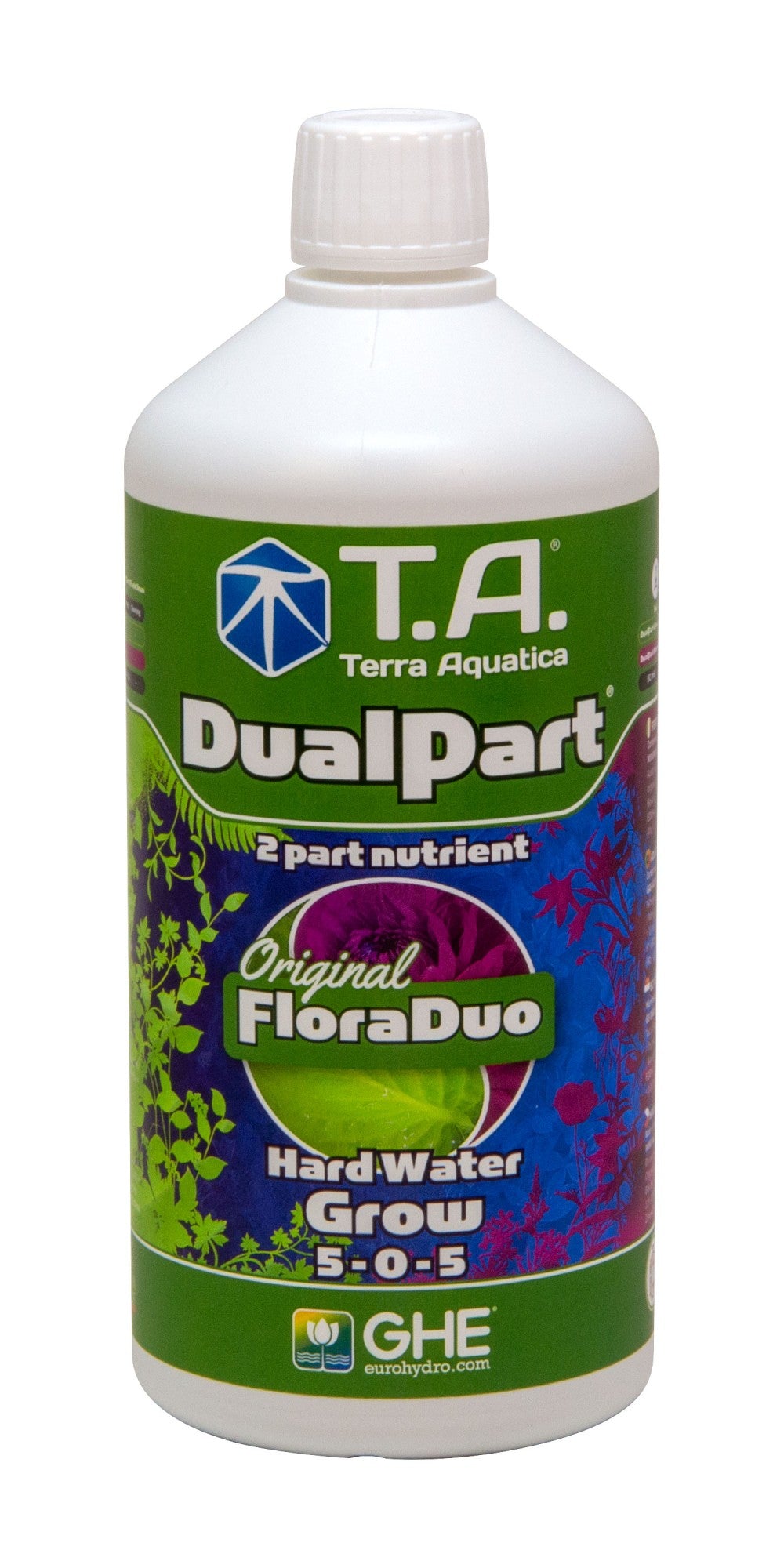 Terra Aquatica DualPart Grow HW 1 l - (multilingual label incl. DE)