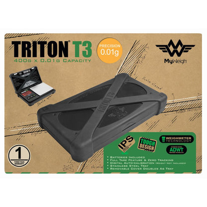 Digitale Waage My Weigh Triton T3 400g/0,01g