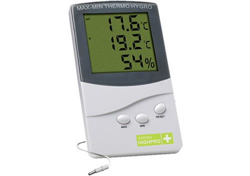 Garden High ProHygro Medium, Thermometer und Hygrometer mit Sonde