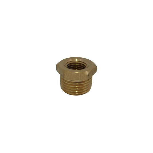 Brass inverted reducer for CO2 valves