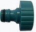 Aquaking quick coupling, green, 1" internal thread