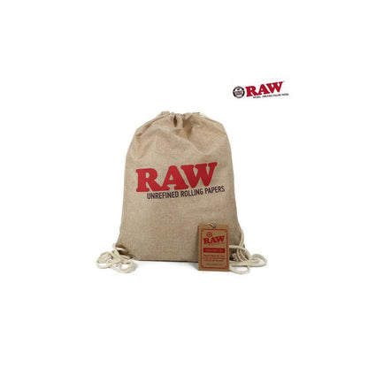 RAW Kordelzugtasche Beige